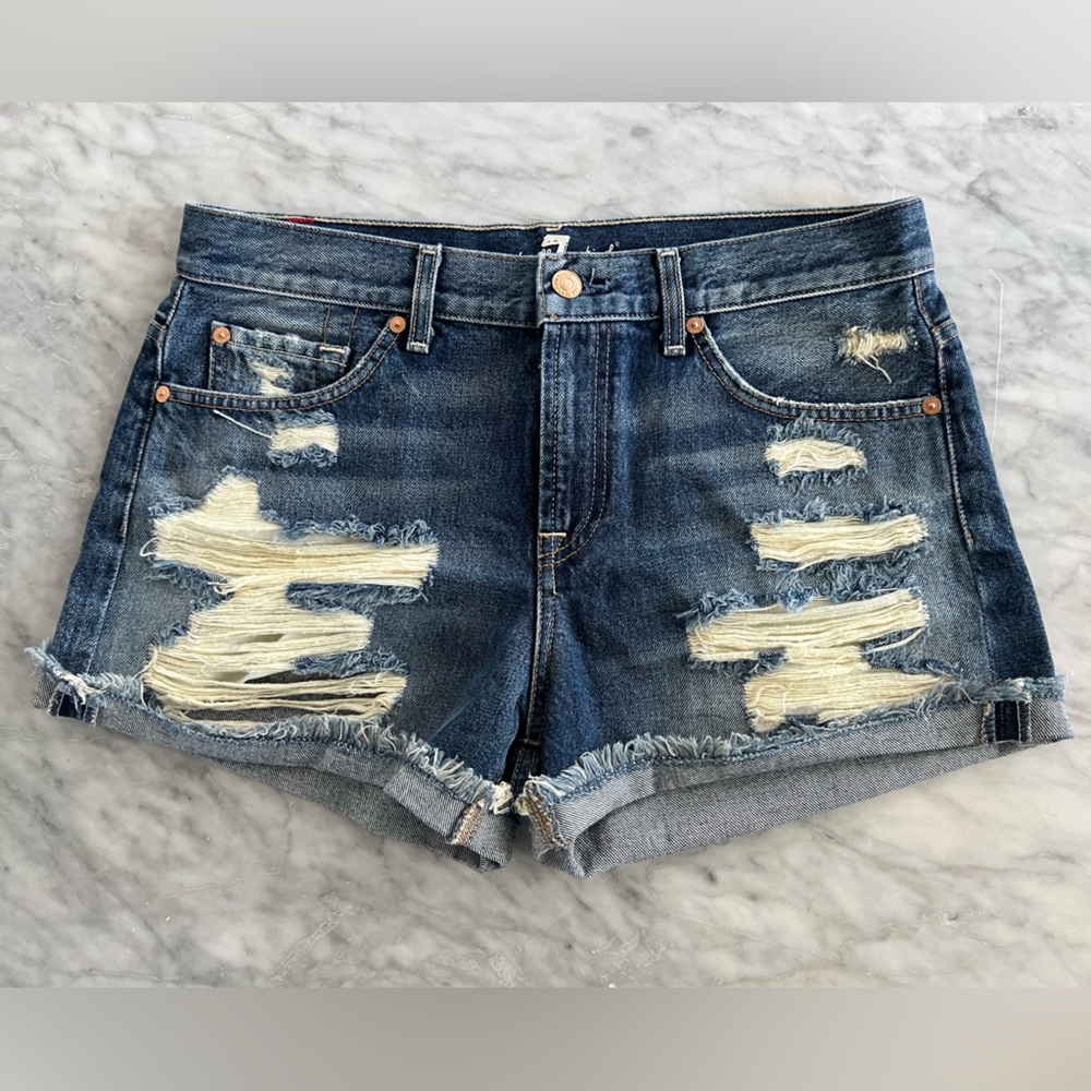 7 for All Mankind Jean Shorts